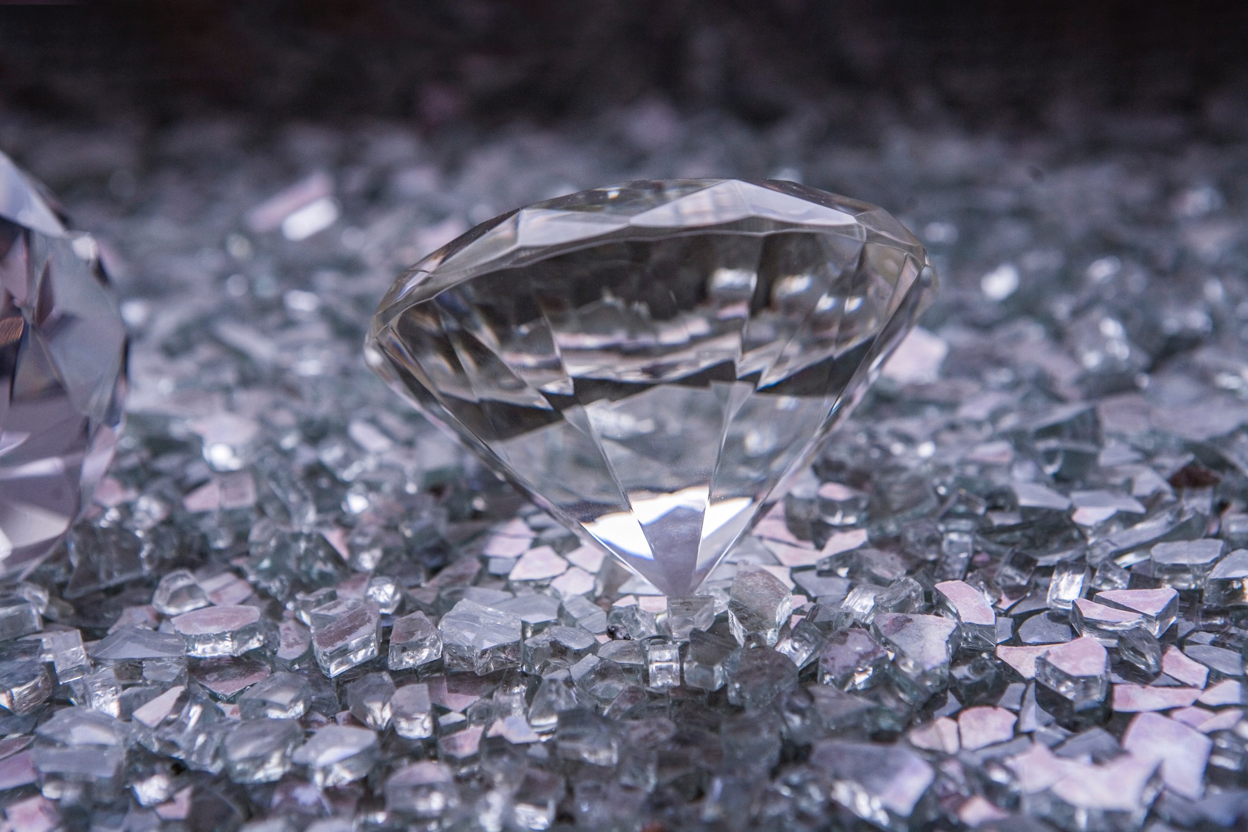 Fake diamonds look perfect. Real ones have flaws.