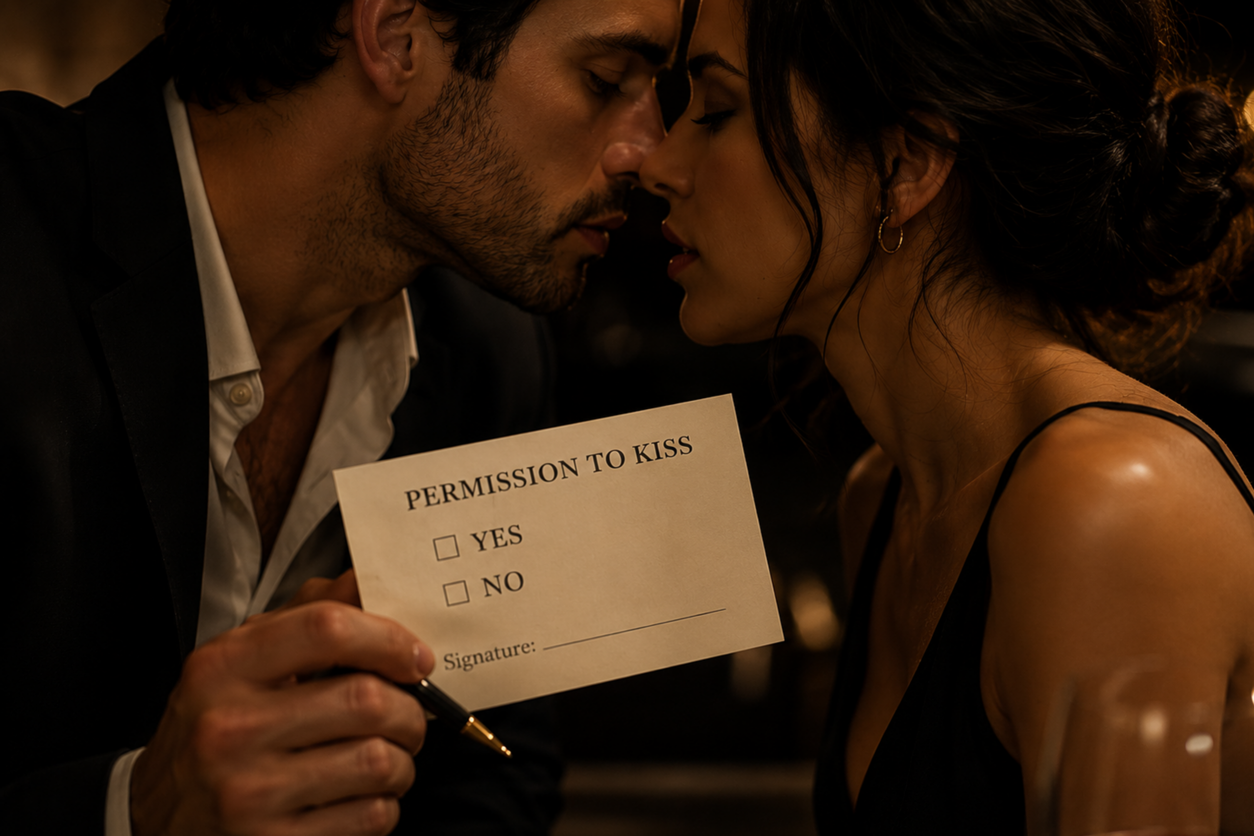 Can i kiss you? & other ways to kill the mood.